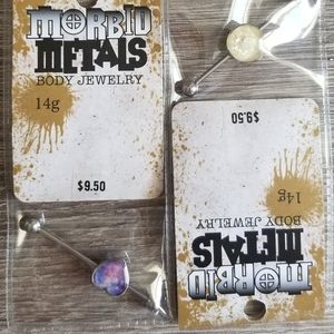 Morbid Metals Industrial Piercing Ear Jewelry